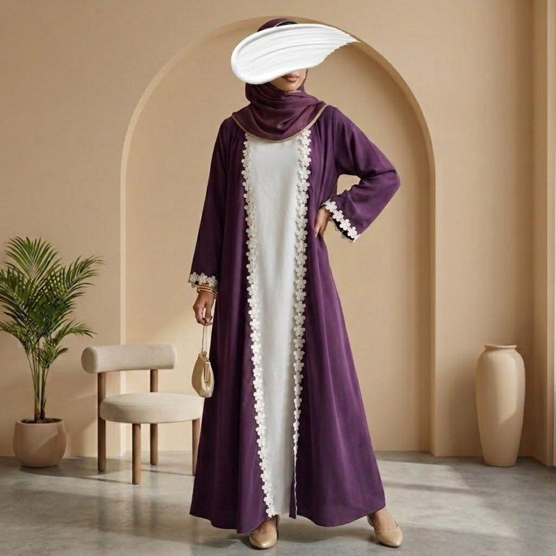 LACE AURA KIMONOH ABAYA'S