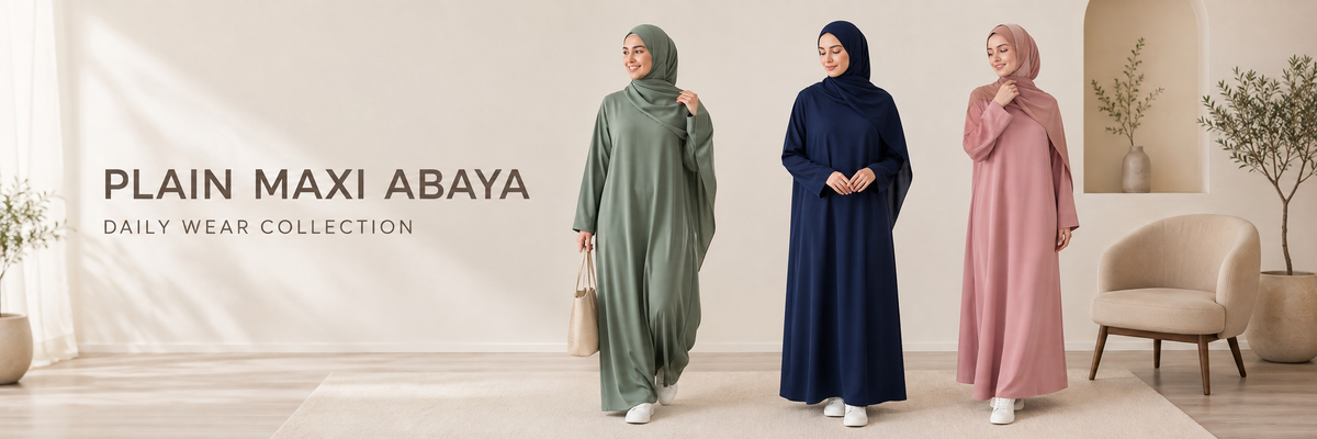 PLAIN MAXI ABAYA