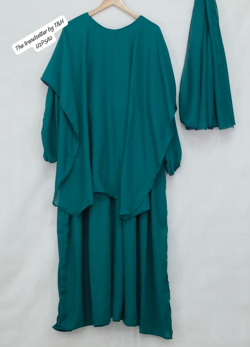 SHORT CAP ABAYA