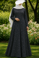 PRINTED ABAYA (PLAIN MAXI) - 209