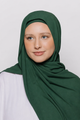 Built-in Magnet Hijab - Lunar Green