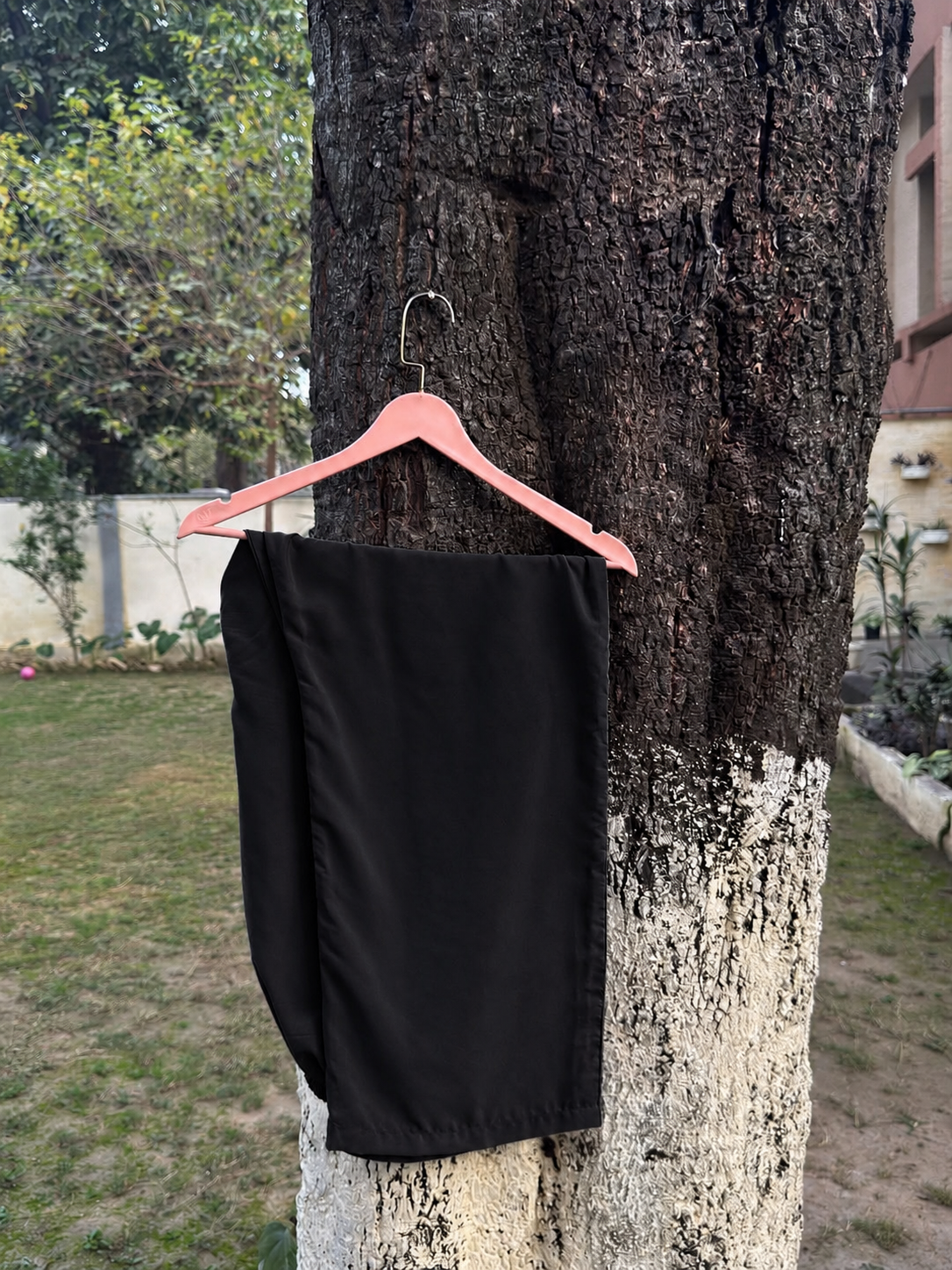 EMBROIDERED 3 PIECE (NAQAB , JILBAB & TROUSER) - Black