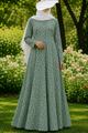 PRINTED ABAYA (PLAIN MAXI) - 211