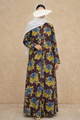 PRINTED ABAYAS (PLAIN FRONT OPEN) - 252