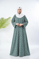 PRINTED ABAYAS (PLAIN FRONT OPEN) - 425