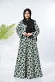 PRINTED ABAYAS (PLAIN FRONT OPEN) - 426