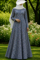 PRINTED ABAYA (PLAIN MAXI) - 218