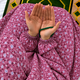 Printed Namaz Chadar with sleeves and Naqab- NC3436