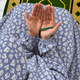 Printed Namaz Chadar with sleeves and Naqab- NC3442