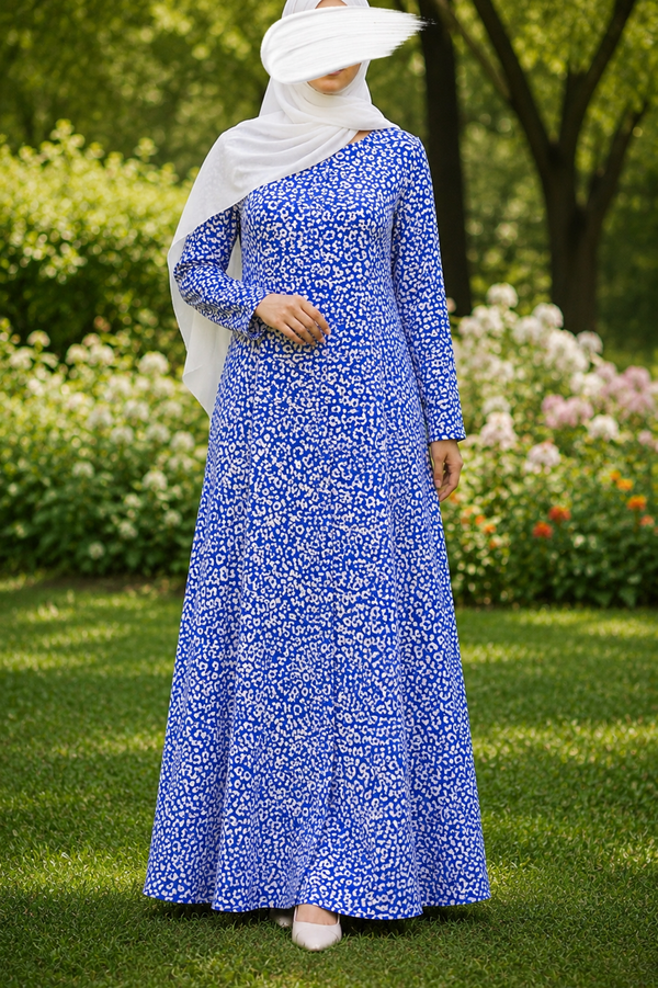 PRINTED ABAYAS (PLAIN FRONT OPEN) - 415
