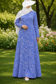 PRINTED ABAYAS (PLAIN FRONT OPEN) - 415