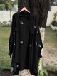 EMBROIDERED 3 PIECE (NAQAB , JILBAB & TROUSER) - Black