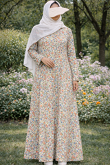 PRINTED ABAYAS (PLAIN FRONT OPEN) - 69