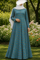 PRINTED ABAYA (PLAIN MAXI) - 214
