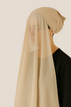 Instant Hijab with Stitched Cap - SKIN