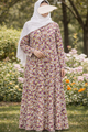 PRINTED ABAYAS (PLAIN FRONT OPEN) - 75