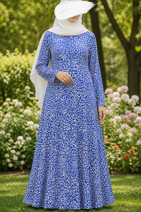 PRINTED ABAYA (PLAIN MAXI) - 216