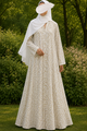 PRINTED ABAYAS (PLAIN FRONT OPEN) - 405