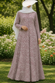 PRINTED ABAYA (PLAIN MAXI) - 213