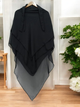 3 Layer Khimmar BLACK