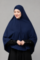 Makhna Hijab - Navy Blue