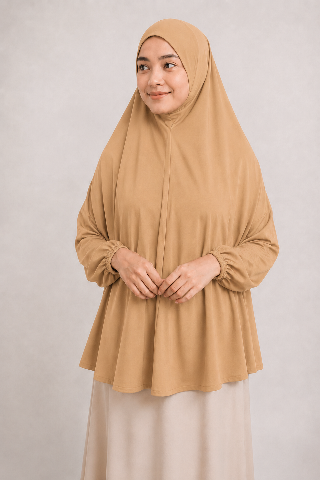 Sleeves Makhna Hijab - Skin