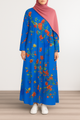 PRINTED ABAYA (PLAIN MAXI) - 007