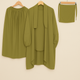 3 PIECE (NAQAB , JILBAB & SKIRT) - Fresh Olive