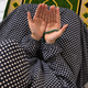 Printed Namaz Chadar with sleeves and Naqab- NC3427