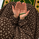 Printed Namaz Chadar with sleeves and Naqab- NC3431