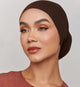 TUBE CAP - DARK BROWN