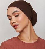 TUBE CAP - DARK BROWN