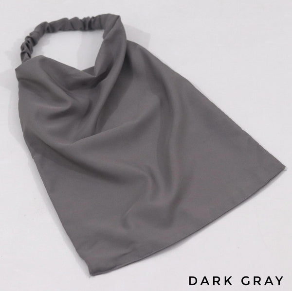 Elastic Naqab - Dark Grey
