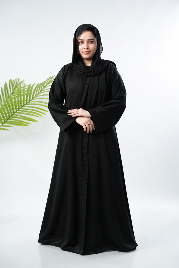 PLAIN CLASSIC ABAYA VOLUME 1 - BLACK
