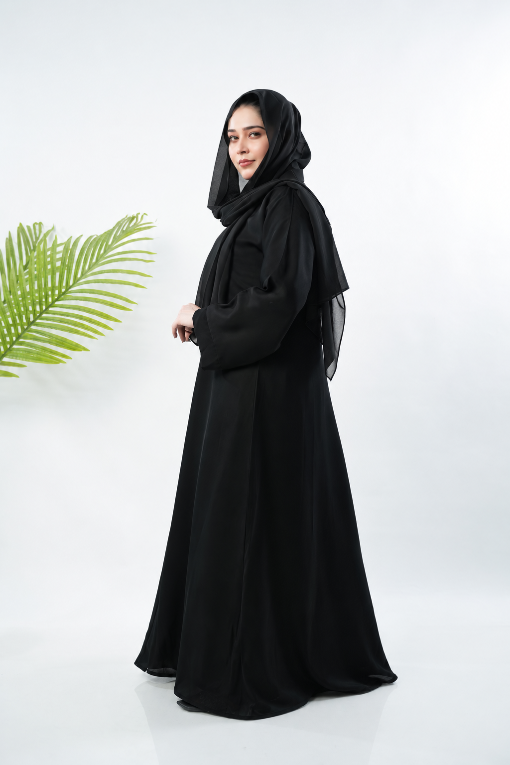 PLAIN CLASSIC ABAYA VOLUME 1 - Bear Black