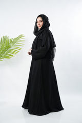 PLAIN CLASSIC ABAYA VOLUME 1 - Bear Black