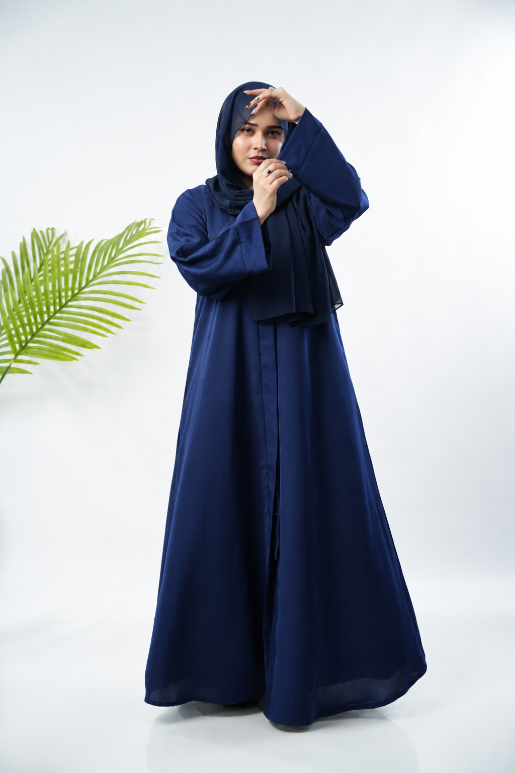 PLAIN CLASSIC ABAYA VOLUME 1  - Deep Navy