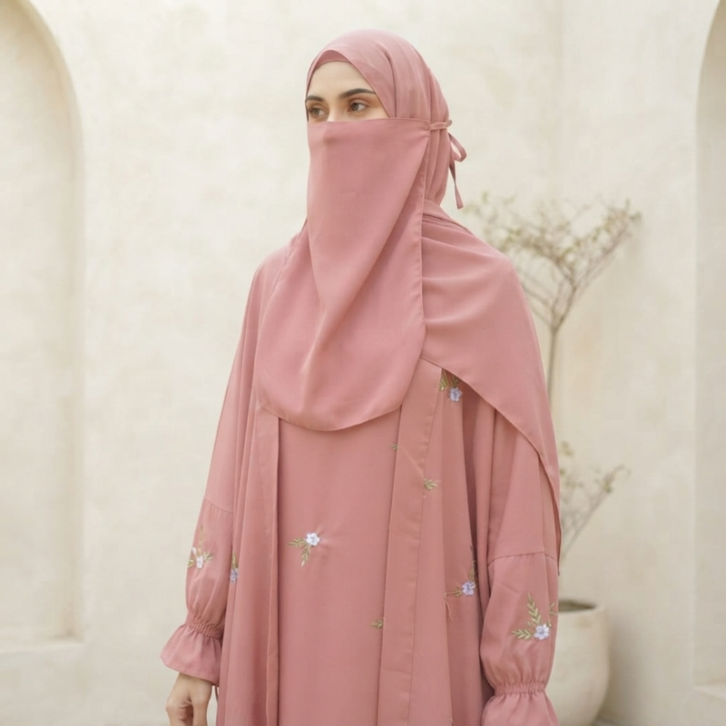 EMBROIDERED JILBAB