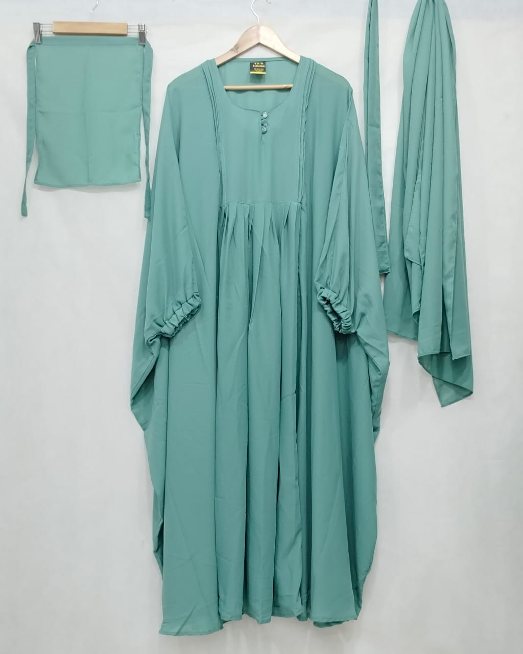 Jilbab Style Kaftan with Inside Fitting Belt