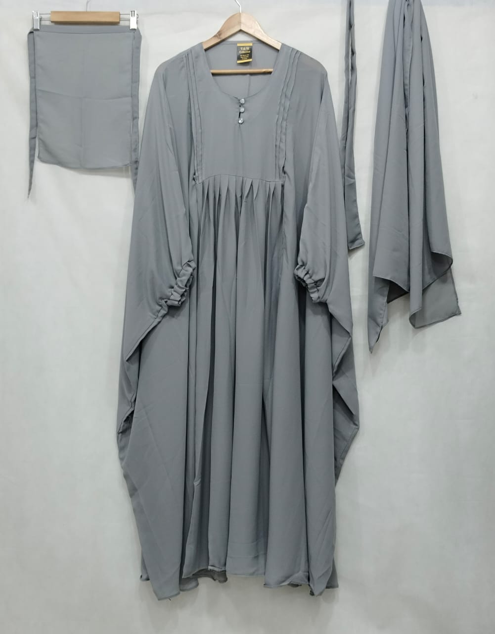 Jilbab Style Kaftan with Inside Fitting Belt
