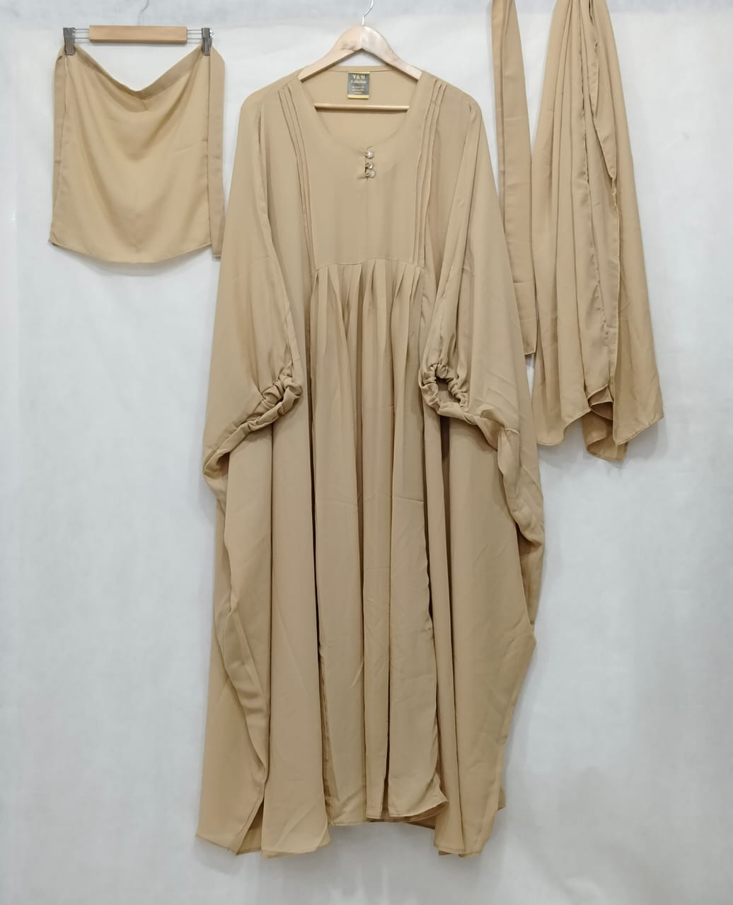 Jilbab Style Kaftan with Inside Fitting Belt