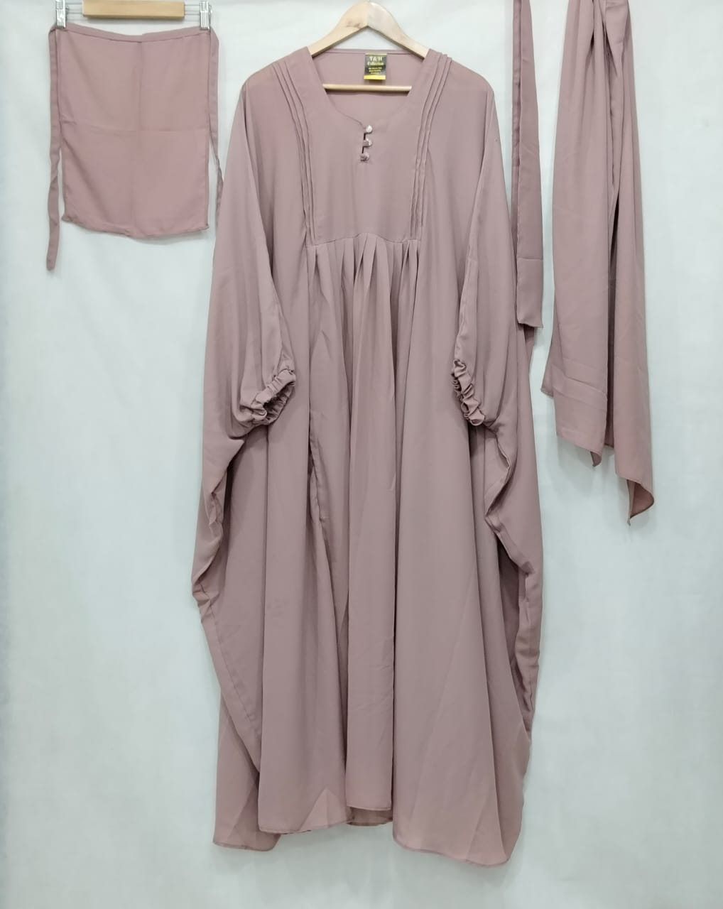 Jilbab Style Kaftan with Inside Fitting Belt