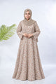 PRINTED ABAYA (PLAIN MAXI) - 035