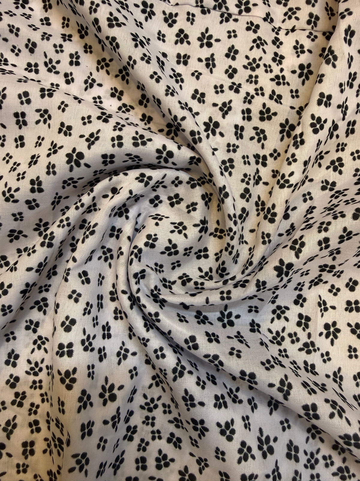 Printed Namaz Chadar with sleeves and Naqab- NC3429