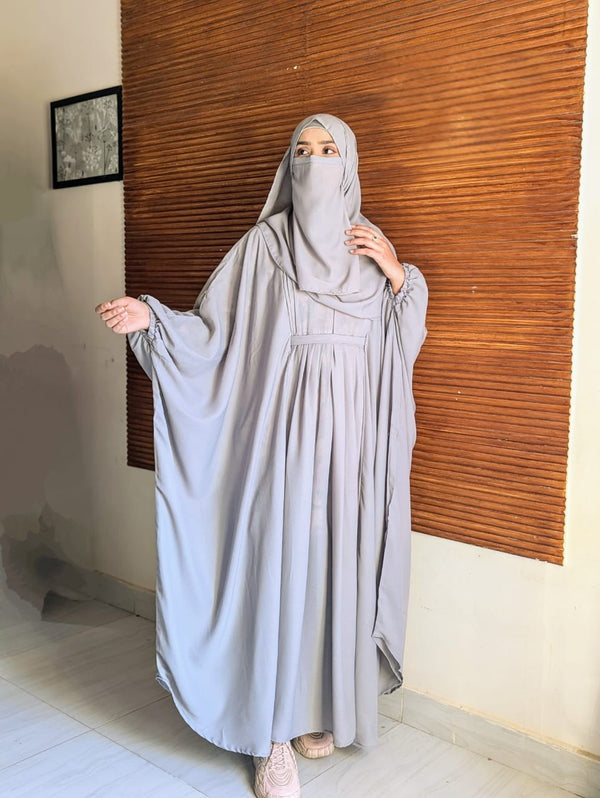 KAFTAN-ABAYA GREY