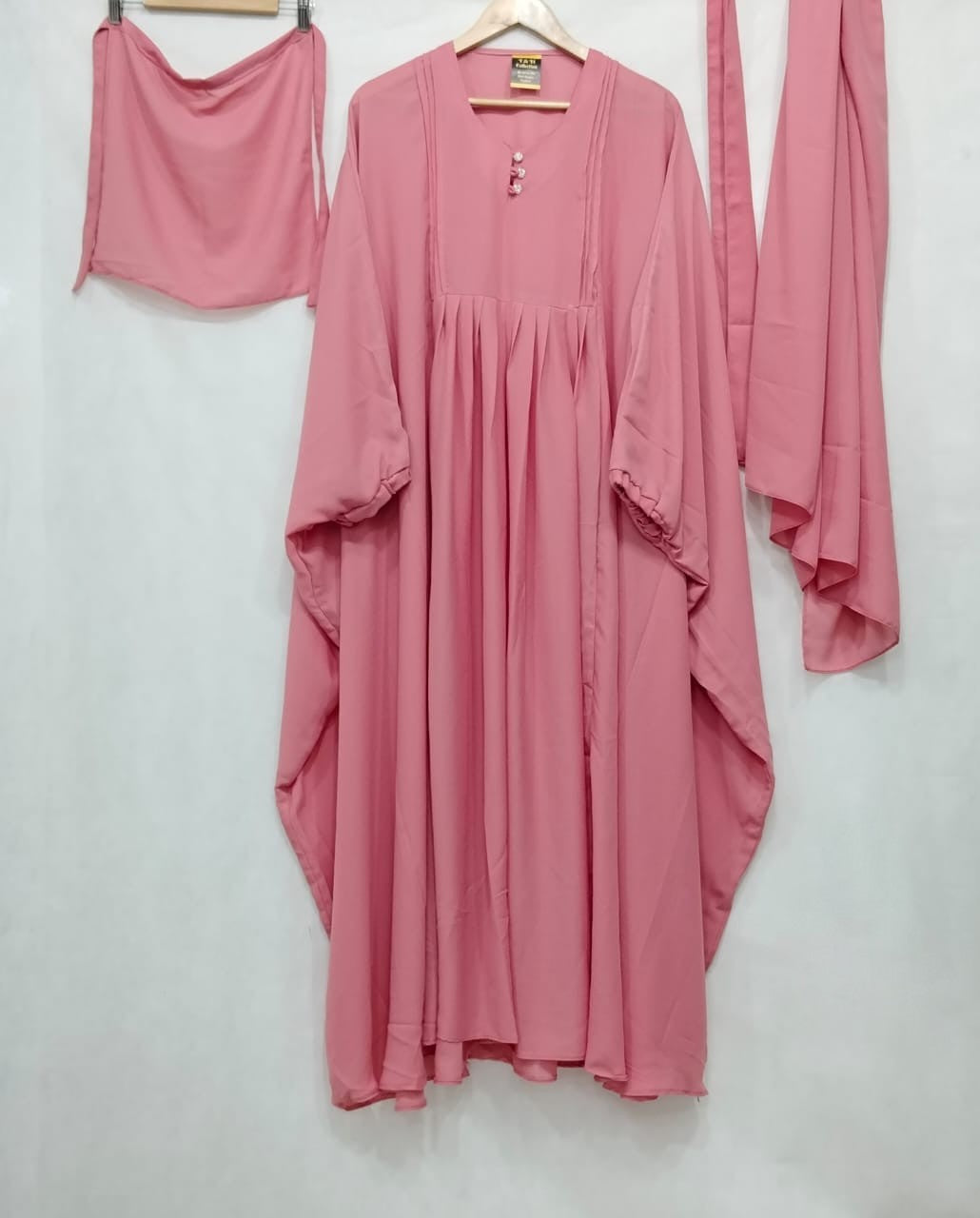 KAFTAN-ABAYA PINK
