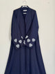 Heart Emblished Sleeves - Navy Blue