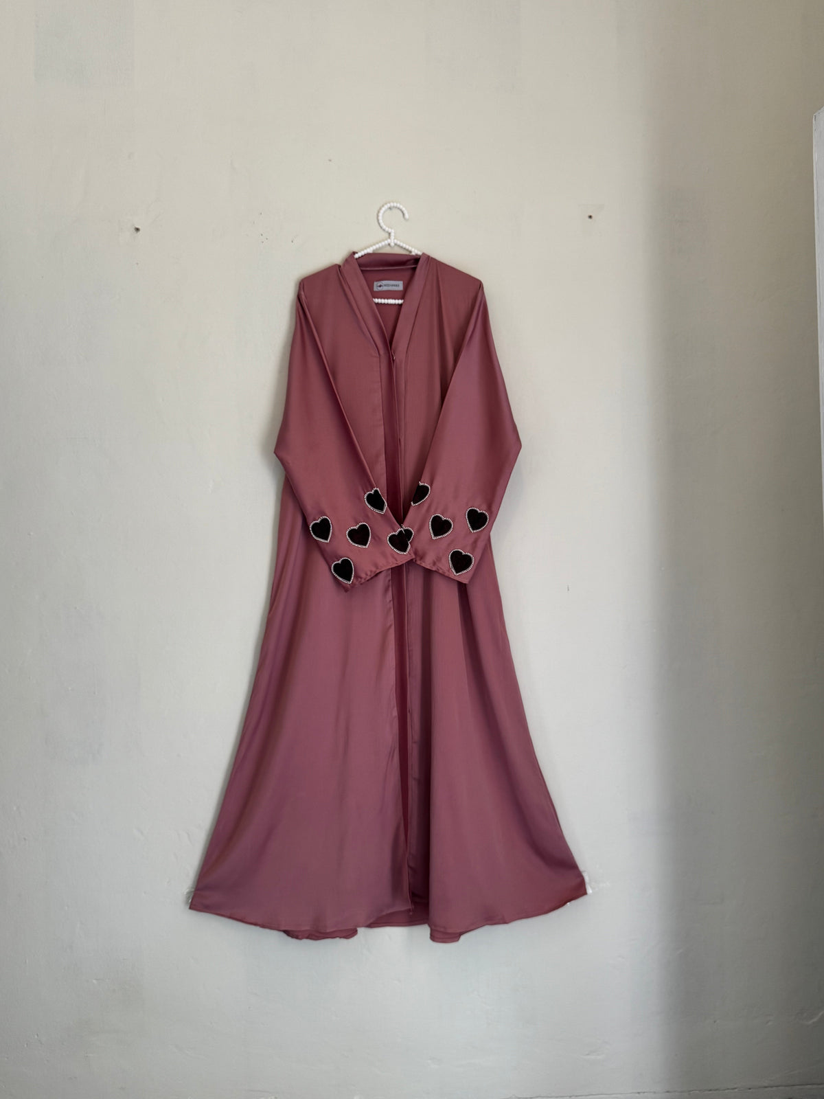 Heart Emblished Sleeves - T Pink