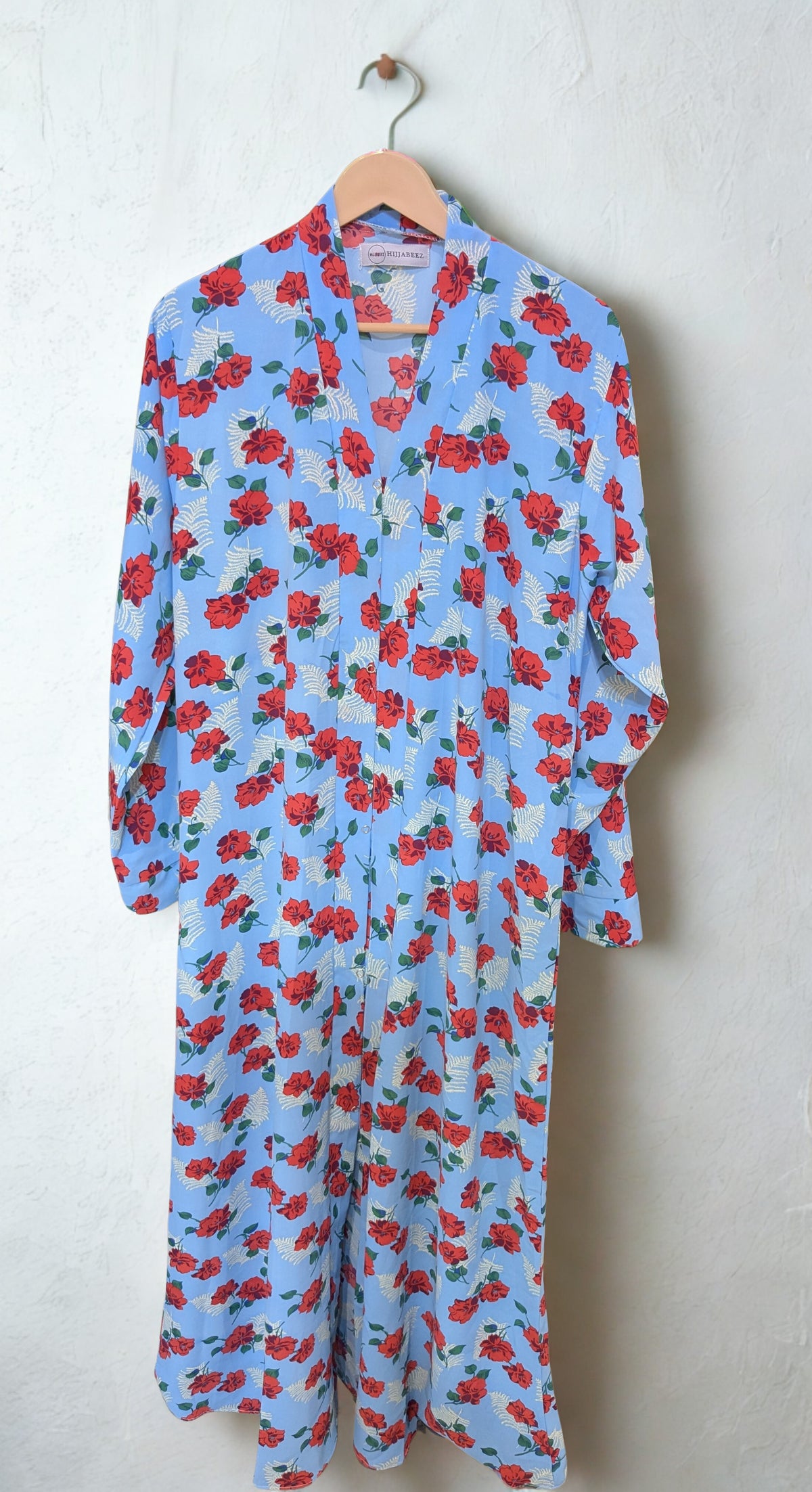 PRINTED ABAYAS (PLAIN FRONT OPEN) - 131