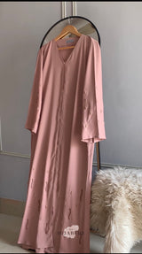 PINK AURA LUXE ABAYA